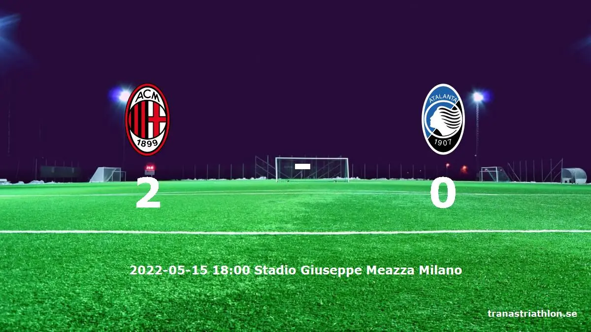 AC Milan mot Atalanta tidslinje och laguppställning