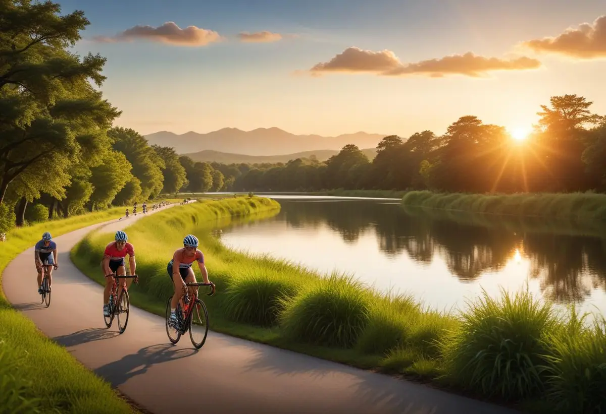 Duffy triathlon – en rolig utmaning för alla! illustration