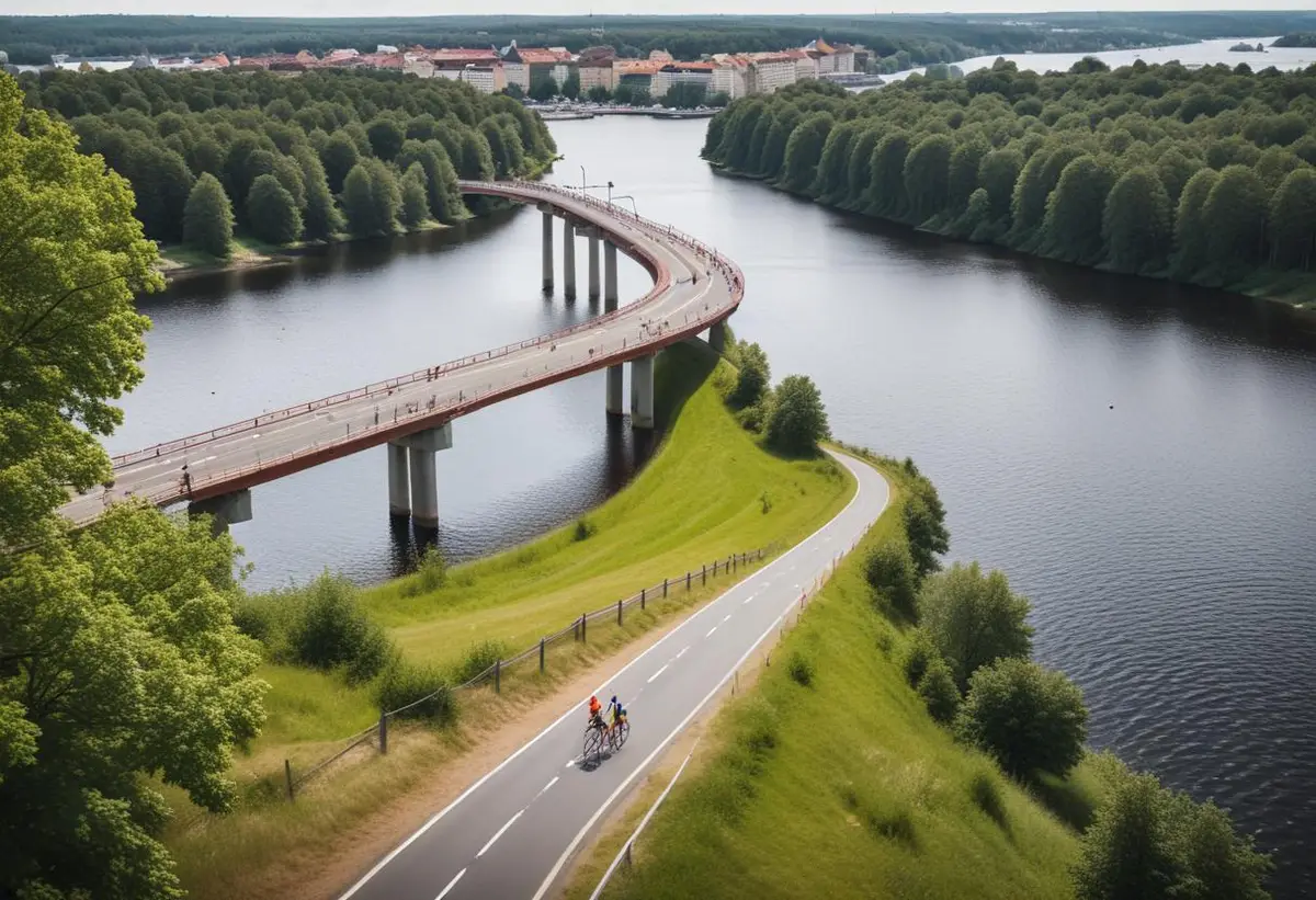 Göteborgs triathlon 2024 illustration