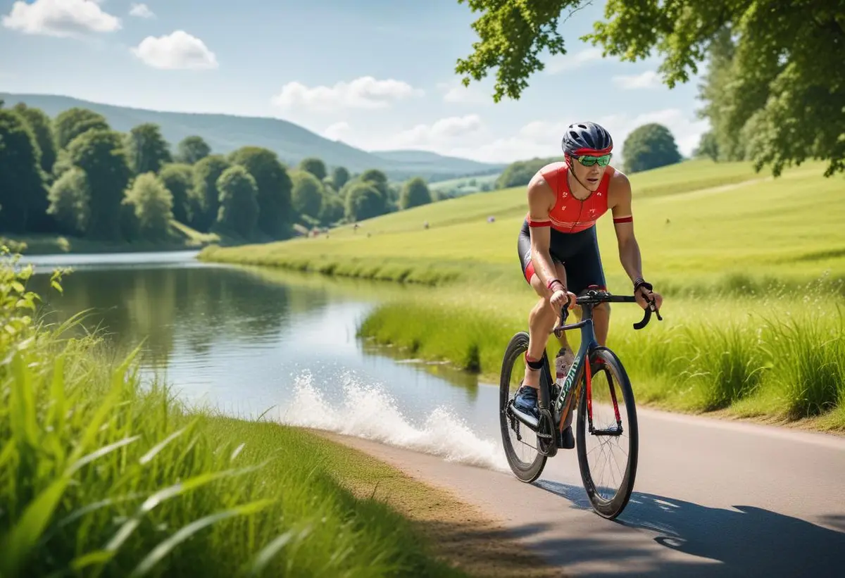 Horla triathlon illustration