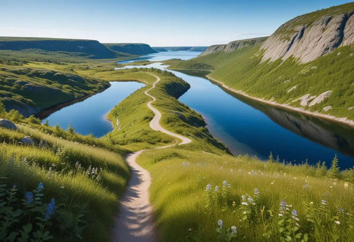Jättelångt illustration