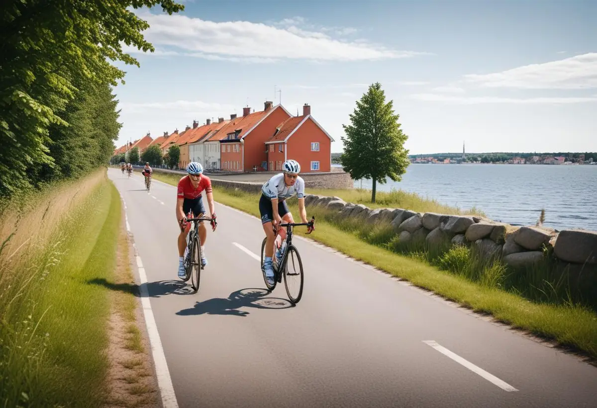 Kalmar triathlon illustration