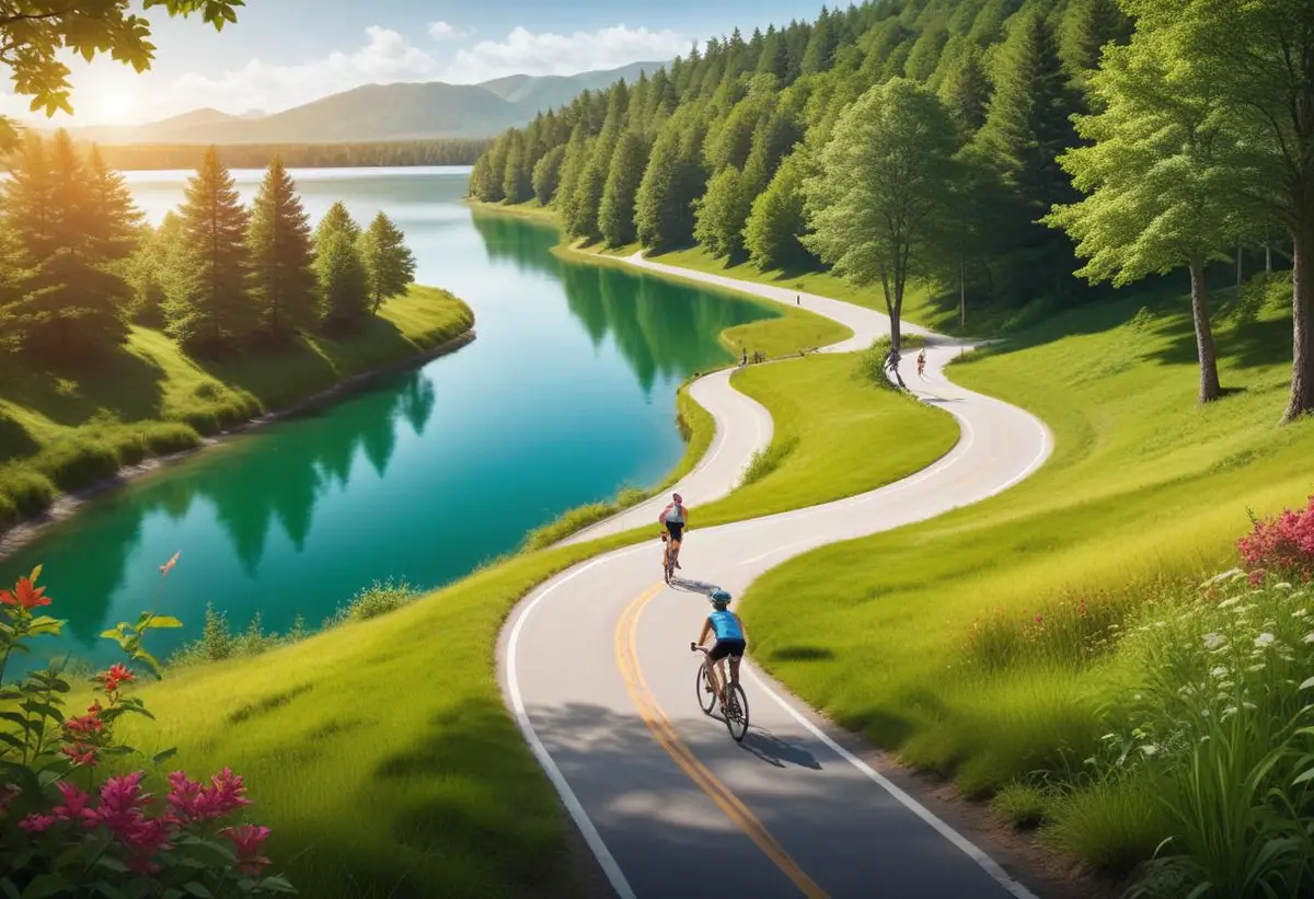 M720 triathlon illustration