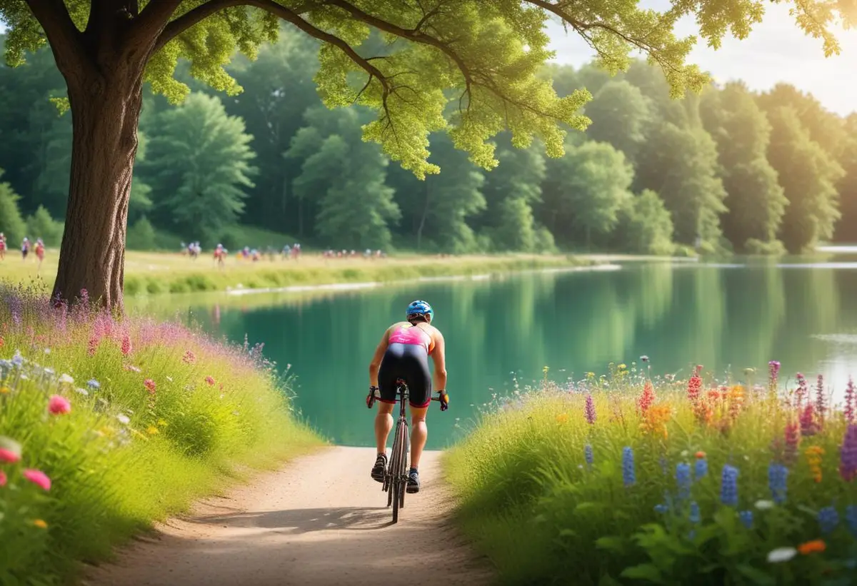 Månsson triathlon illustration