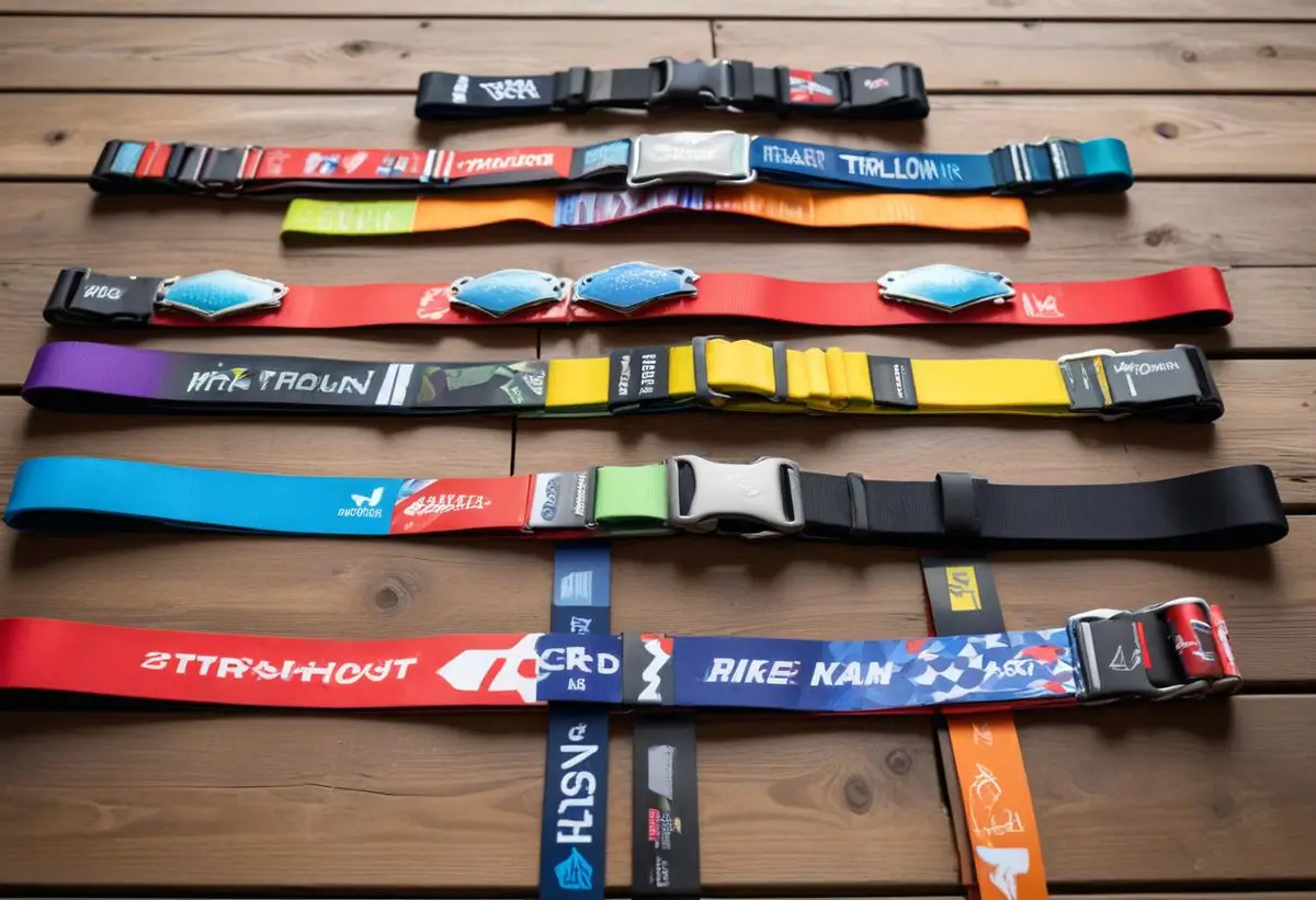 Så hittar du den perfekta race belt till triathlonäventyret illustration