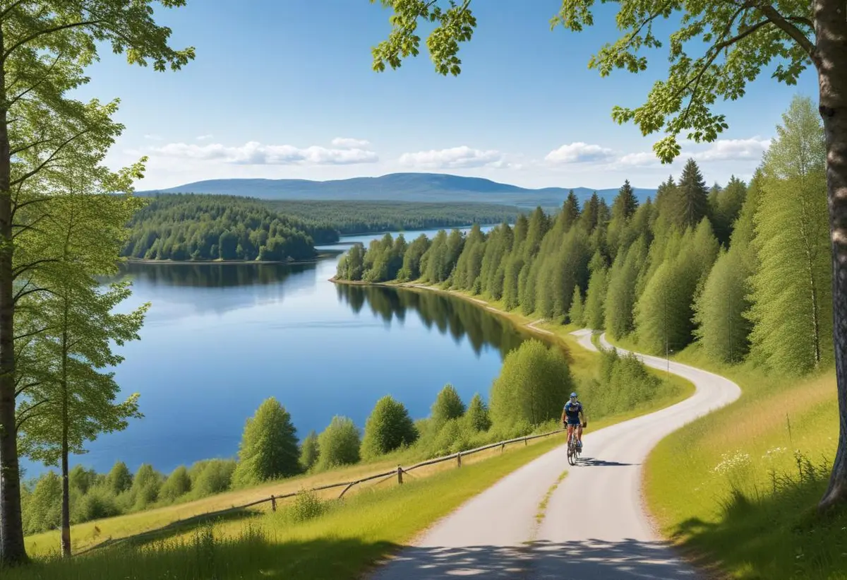 Cykla runt Siljan – En oförglömlig upplevelse! illustration