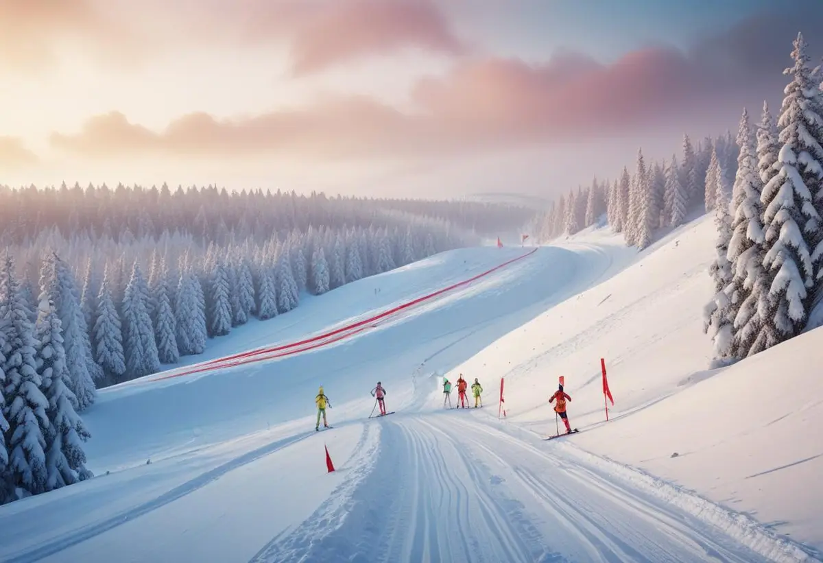 Skidor i Gällivare startlista låter spännande illustration