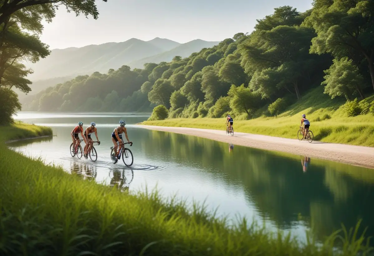 Träffa din nya triathlongrupp och upptäck en värld av gemenskap! illustration