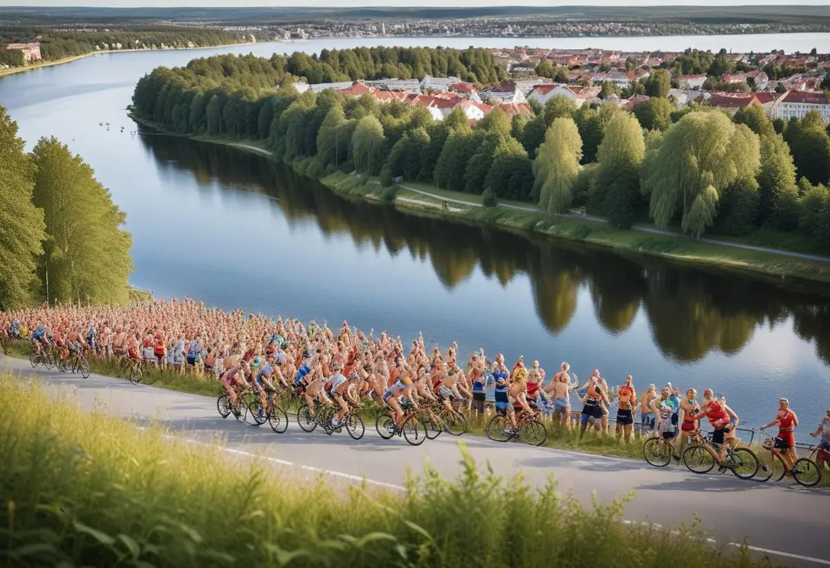 Triathlon i Jönköping illustration