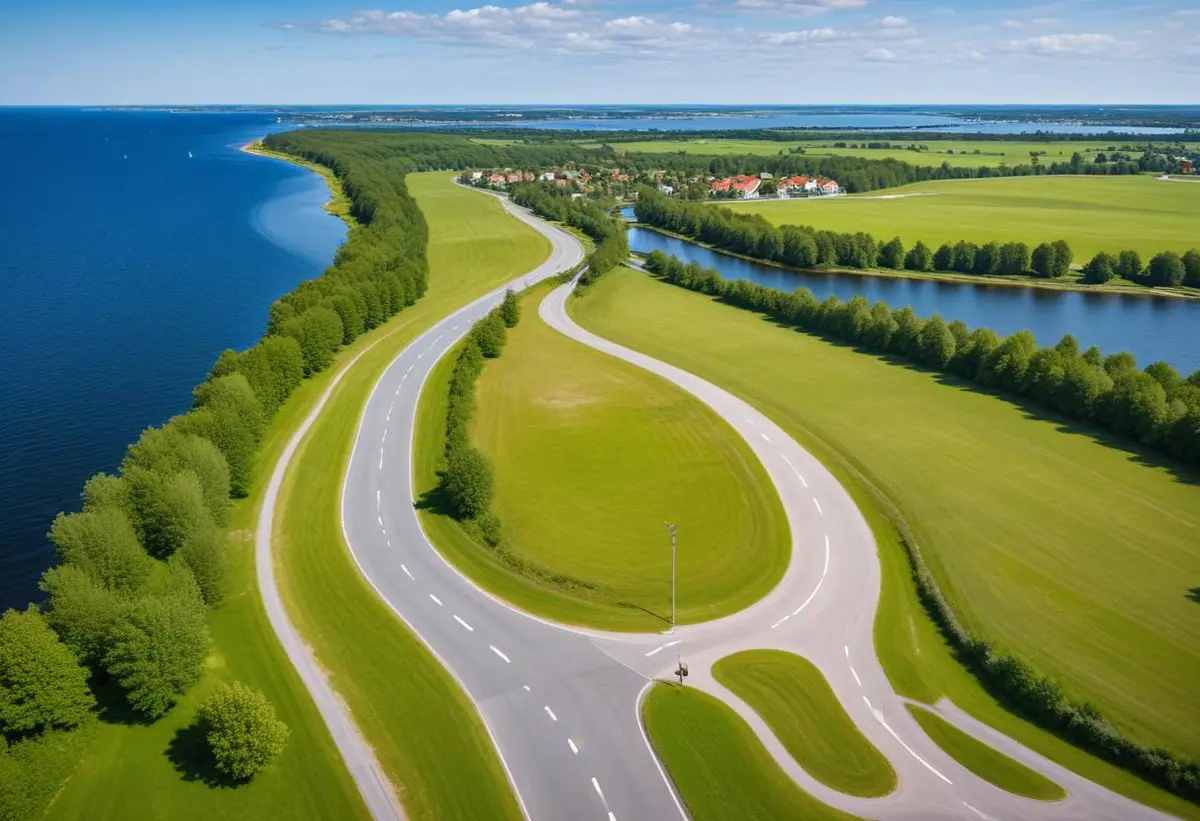 Triathlon Kalmar 2024 illustration