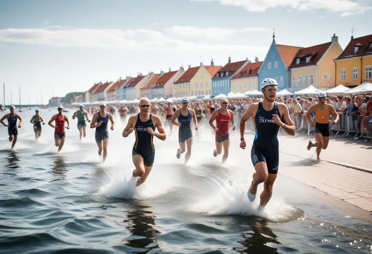 Triathlon Kalmar illustration