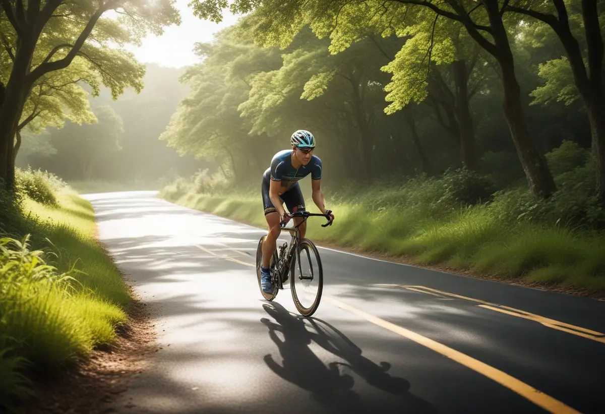Triathlon OS distans illustration
