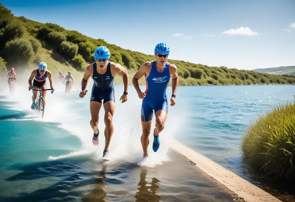 Triathlonshorts illustration